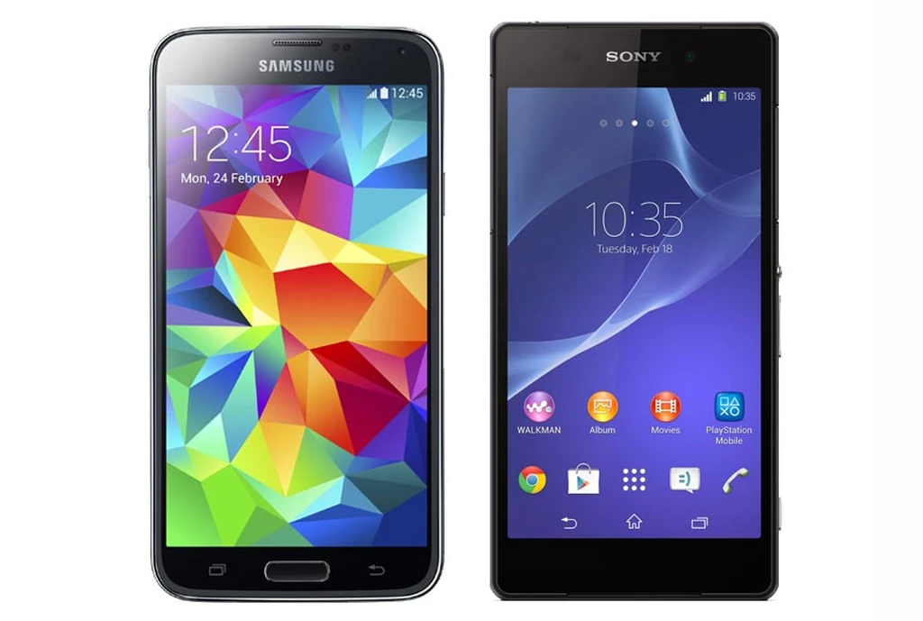 مقایسه گلکسی اس 5 و اکسپریا زد 2 (Galaxy S5 VS Xperia Z2)