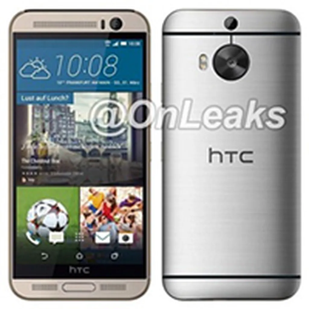 عکس های رندر لو رفته از HTC One M9 Plus