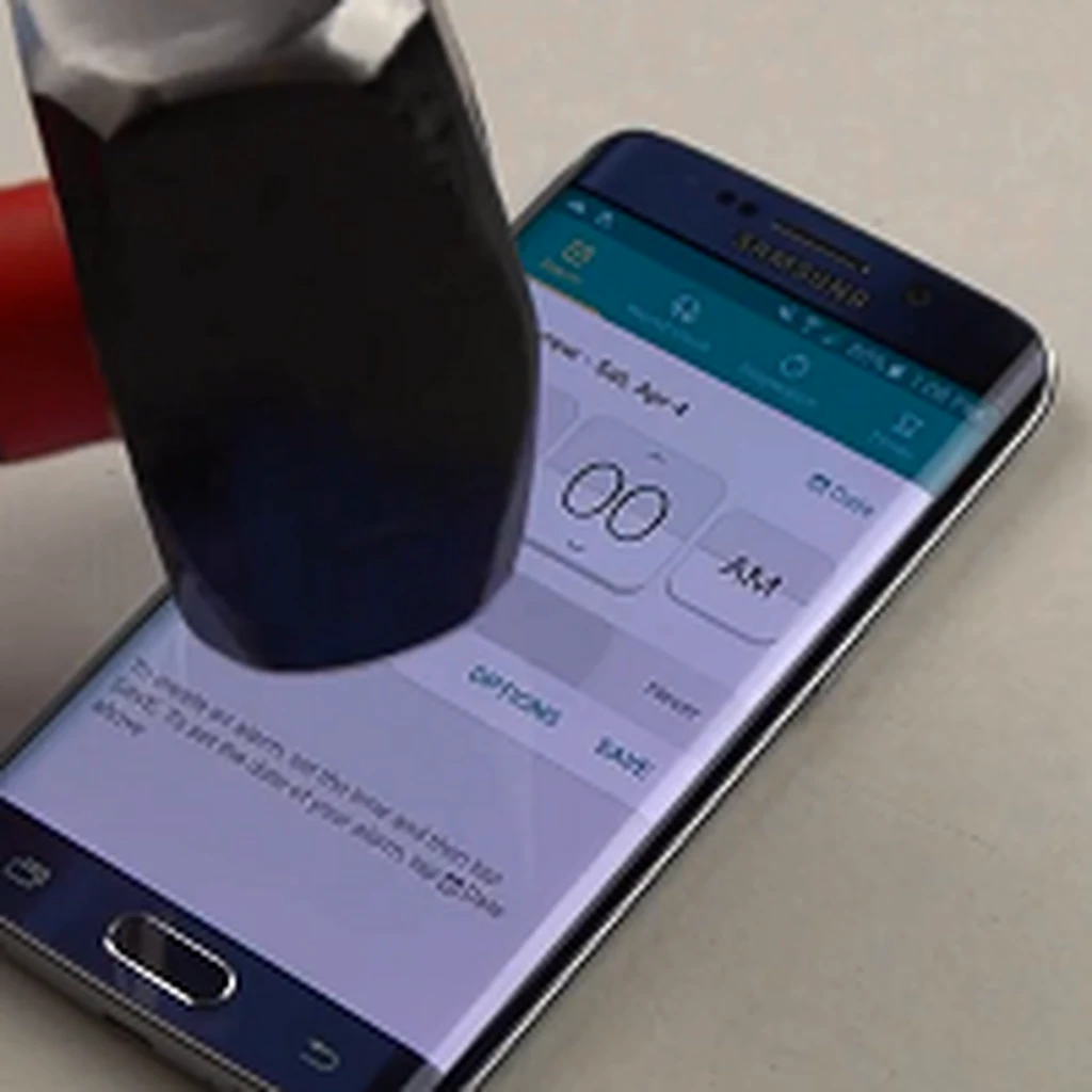 ویدیو چکش خواری Galaxy S6 Edge منتشر شد!