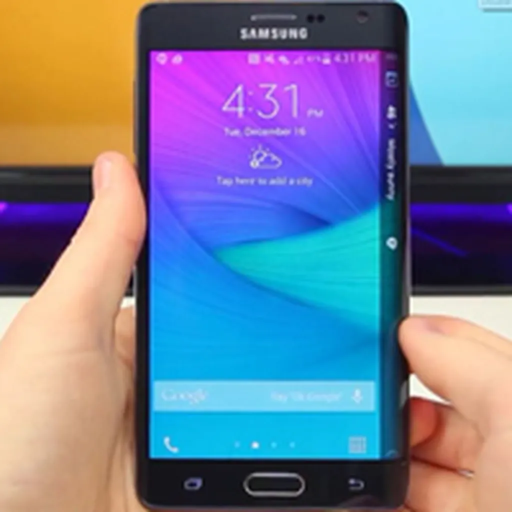 ویدیوی دوبله فارسی جی اس ام؛ نحوه کارکرد صفحه نمایش خمیده  Samsung Galaxy Note Edge