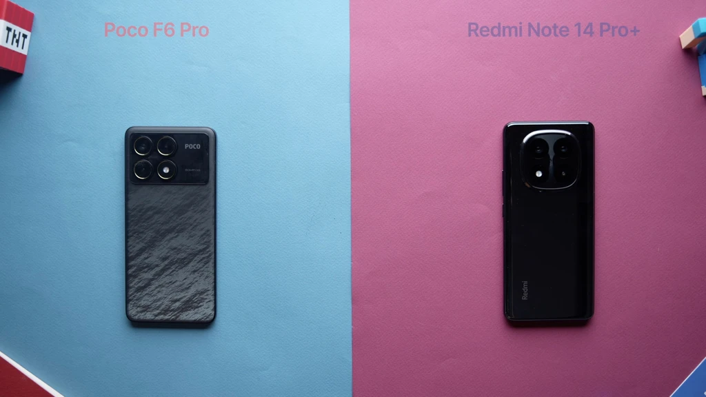 redmi note 14 pro plus and poco f6 pro back