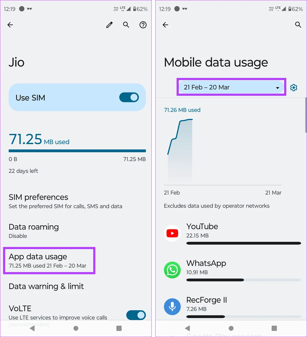 Check-the-data-usage