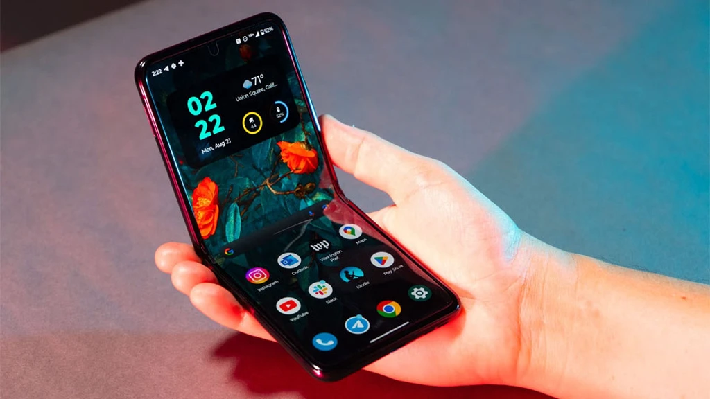 Folding phones