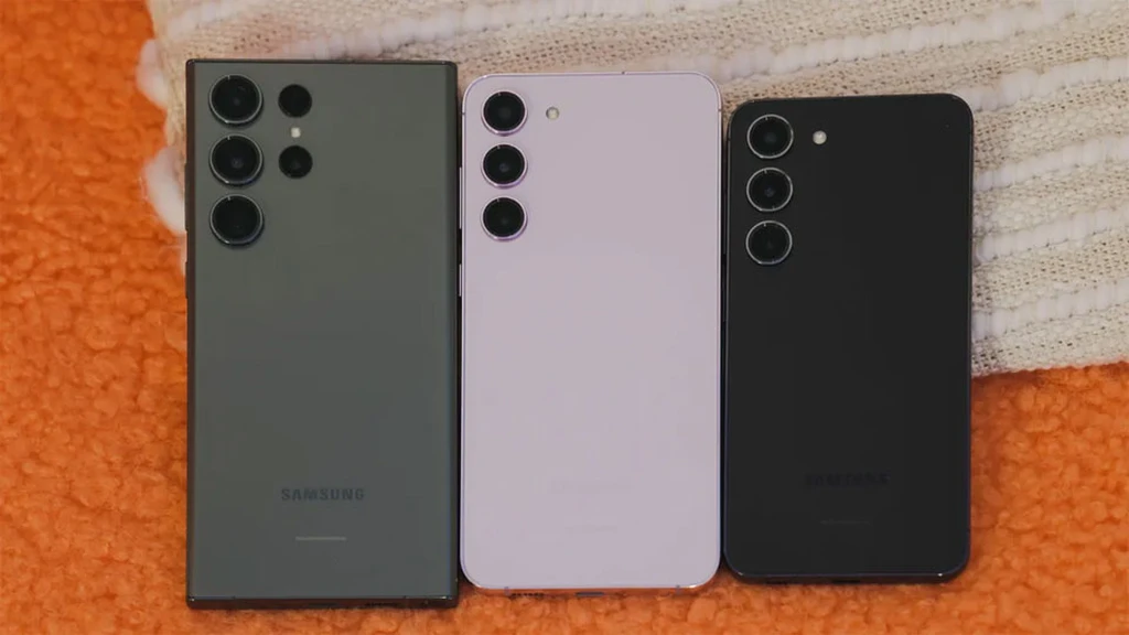 Samsung flagship phones