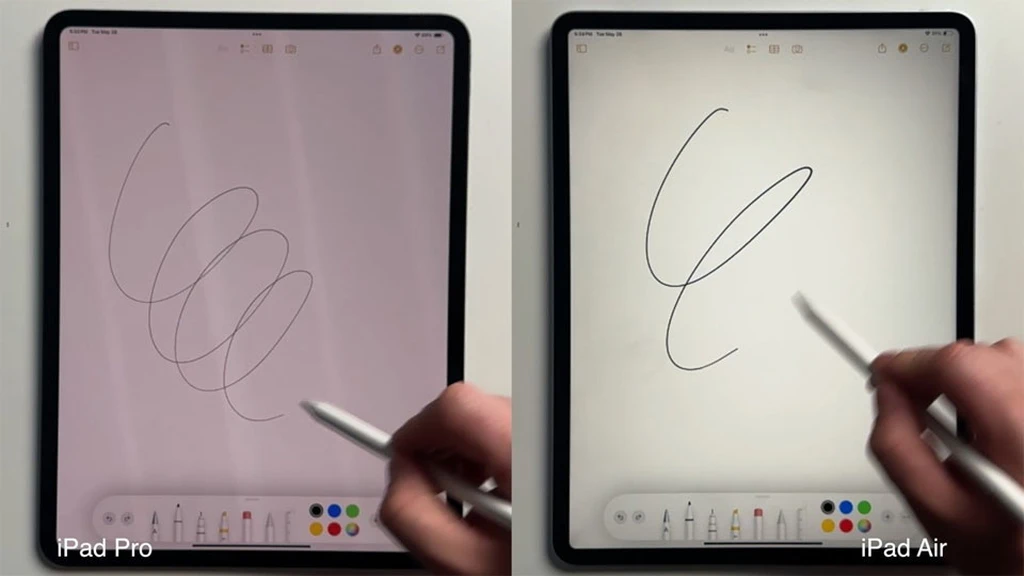 iPad Air and iPad Pro