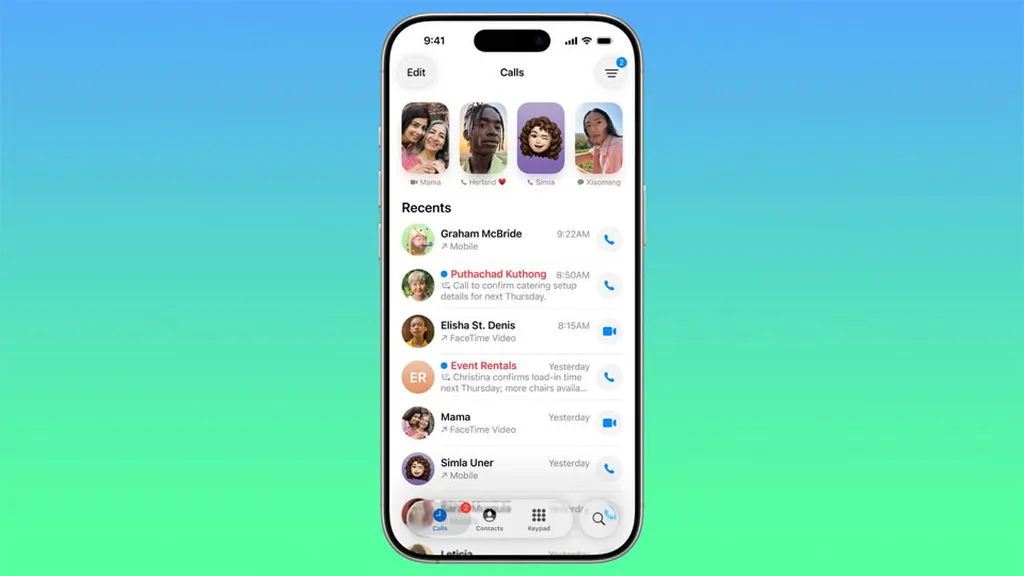 phone app ios 26