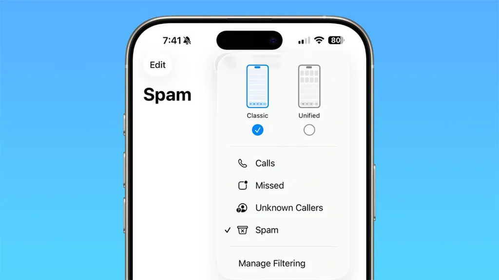 phone app ios 26