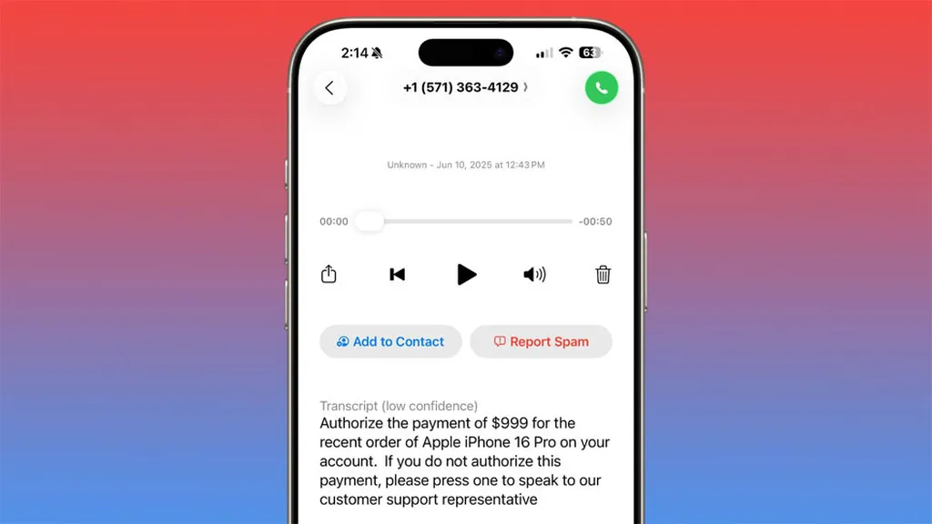phone app ios 26