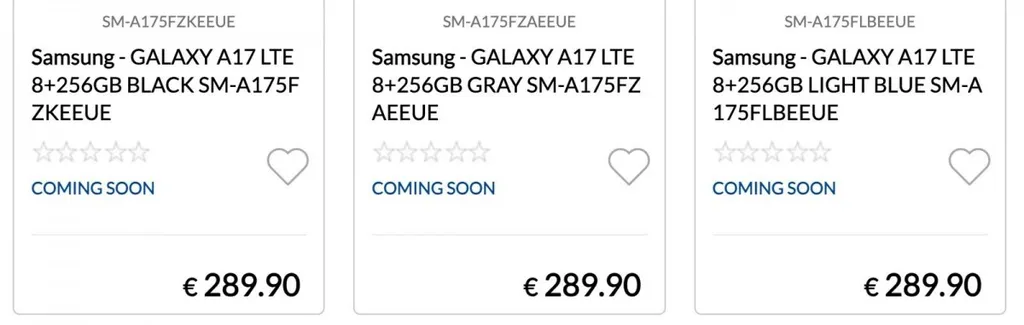 قیمت گلکسی A17 4G