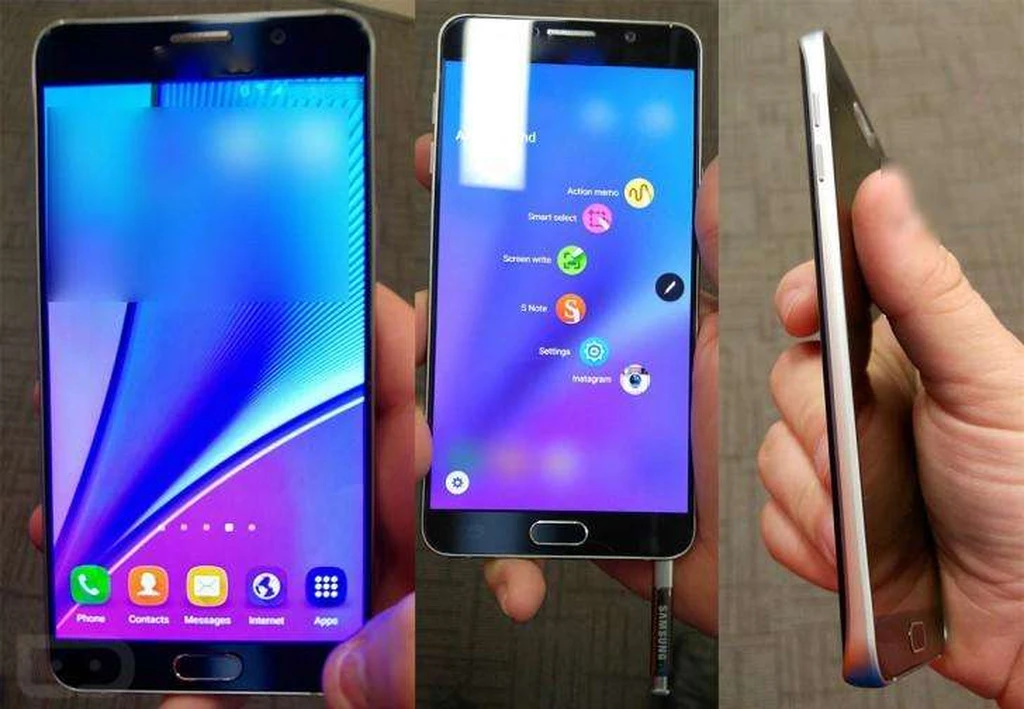 تصاویری جدید از Galaxy Note 5 منتشر شد