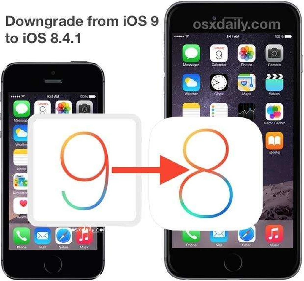 آموزش دانگرید از iOS 9 به iOS 8.4.1