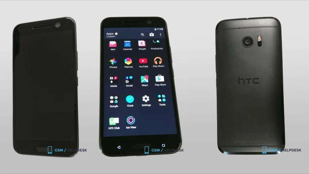 در این عکس با HTC 10 مشکی رنگ آشنا شوید