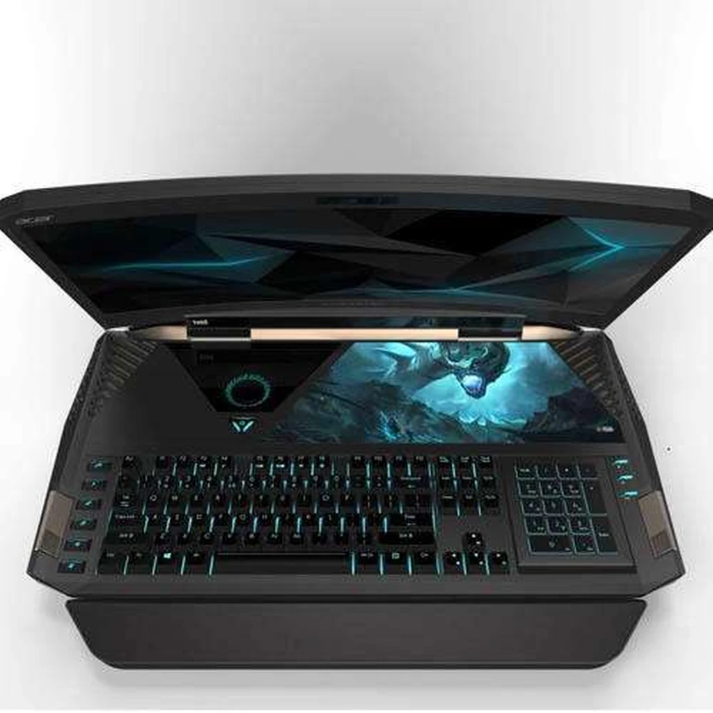 Acer Predator 21X: اولین لپ‌تاپ جهان با صفحه نمایش خمیده