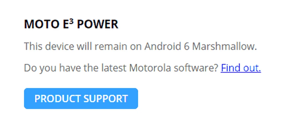 موتورولا تایید کرد: Moto E3 Power اندروید نوقا را دریافت نمی‌کند