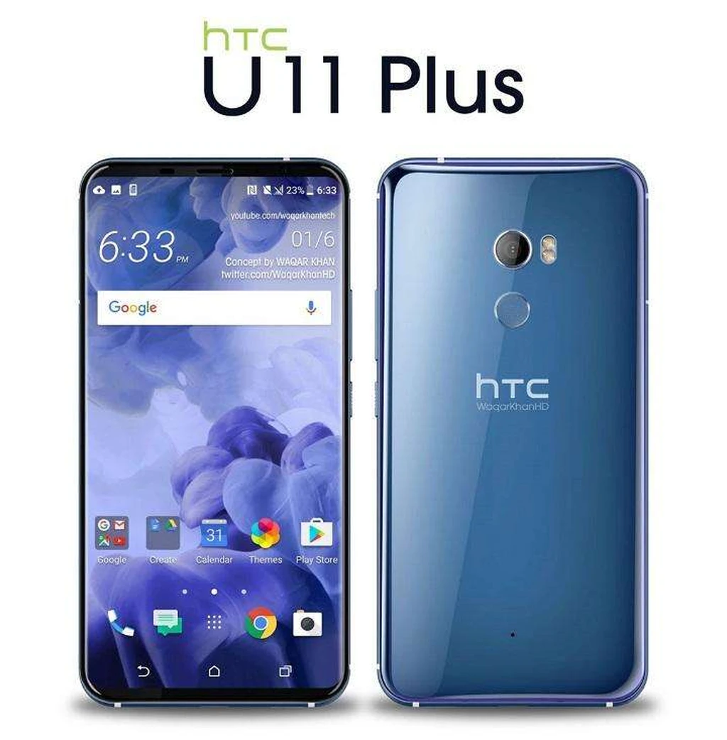 تیزر رسمی HTC U11 Plus از حسگر اثرانگشت در پنل پشت خبر می‌دهد