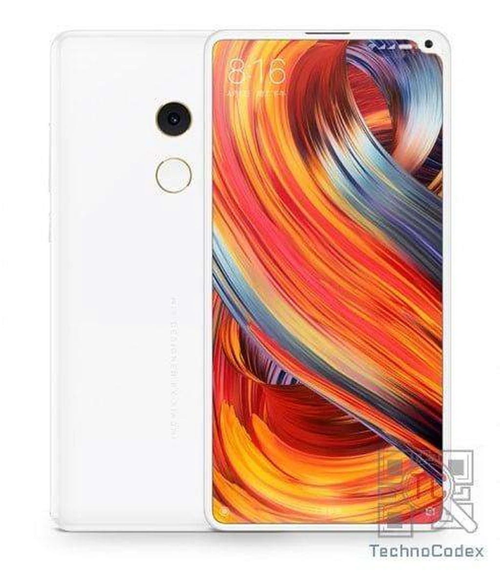 گوشی بدون حاشیه Xiaomi Mi Mix 2s با طراحی کاملاً متفاوت فاش شد