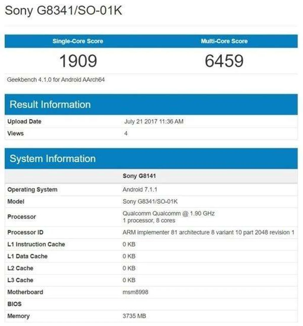 Xperia XZ1؛ گوشی جدید سونی با اسنپدراگون 835