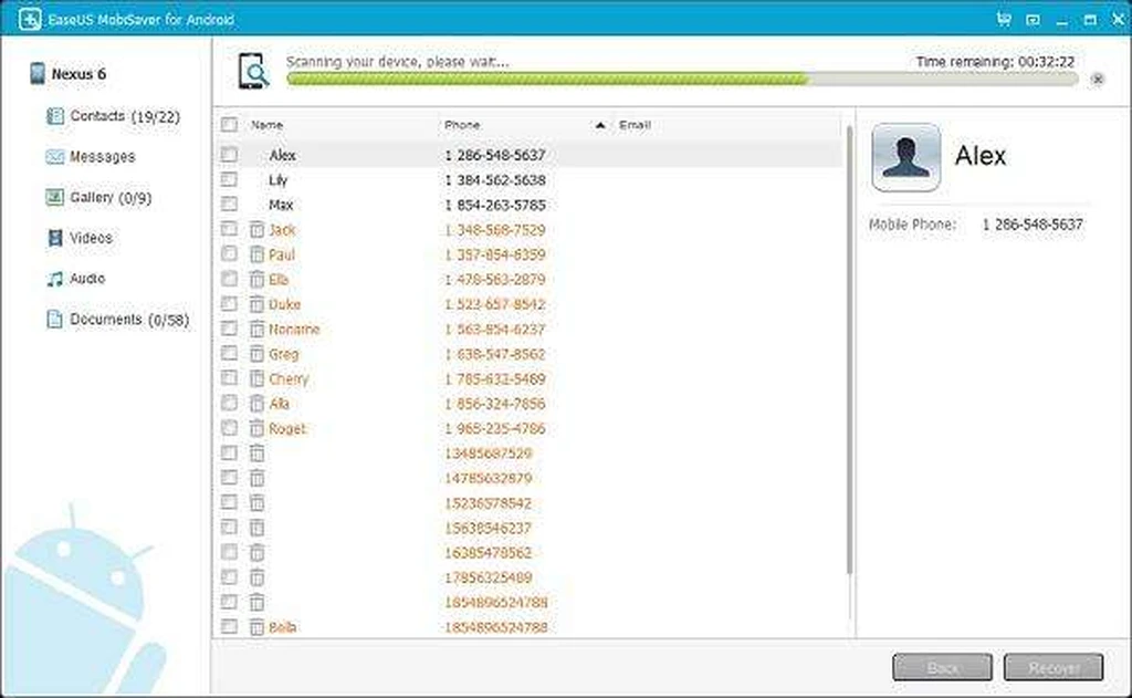 Scan Your Android Device to Find Lost Data