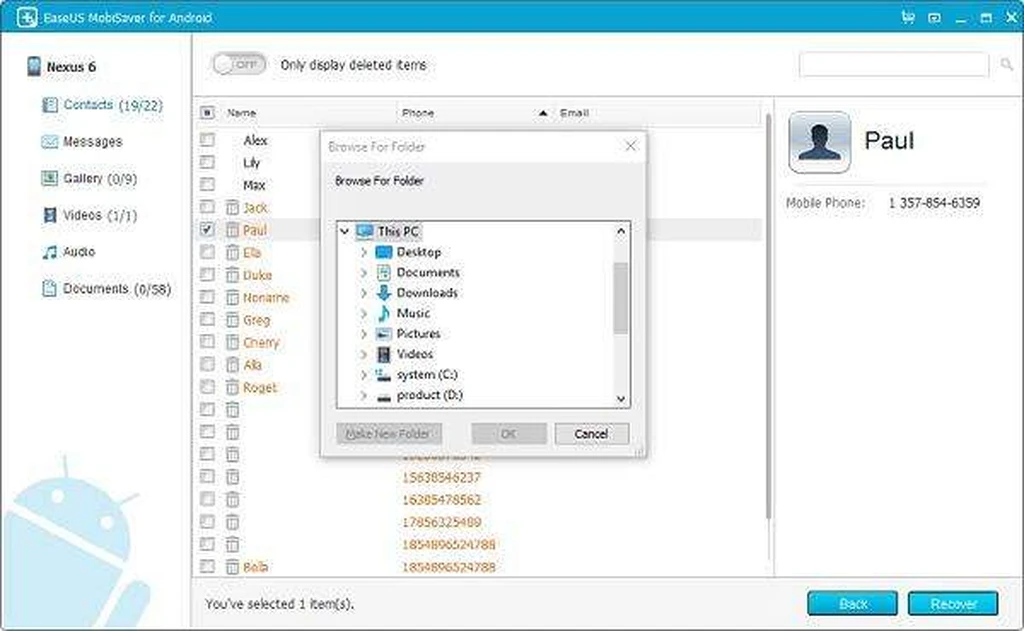 Recover Lost Data from Your Android Device