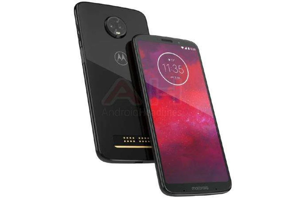 طراحی گوشی پرچمدار Moto Z3 موتورولا فاش شد؛ شبیه به Moto Z3 Play