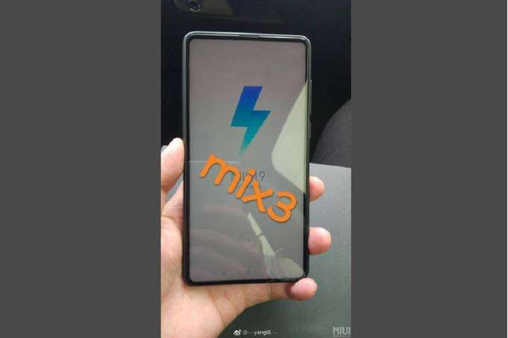 تصویر زنده پرچمدار Mi MIX 3 شیائومی