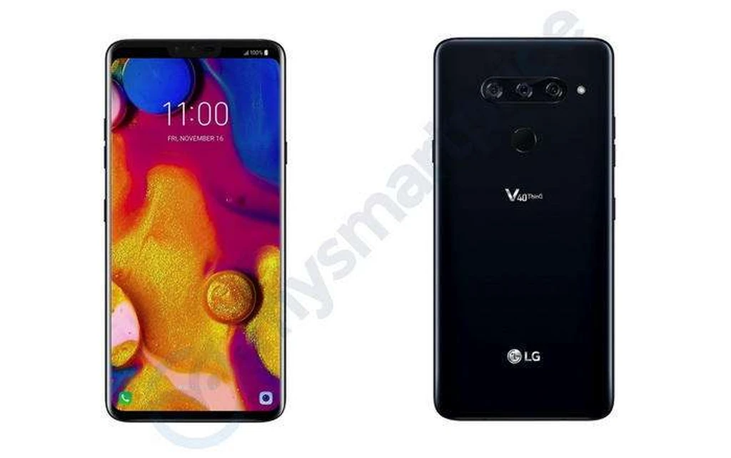 افشای تصاویر رندری از پرچمدار LG V40 ThinQ