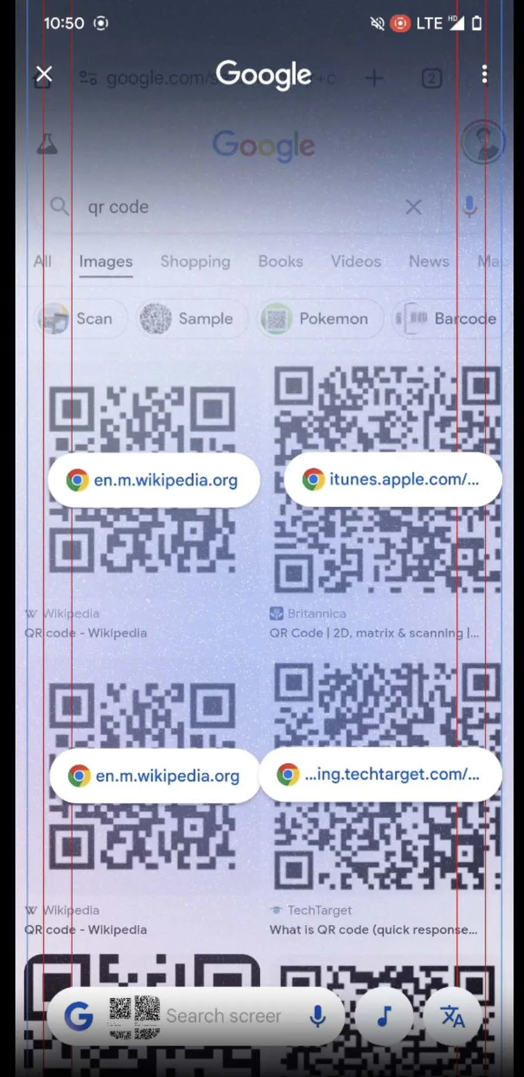 ادغام Google Lens و Circle to Search