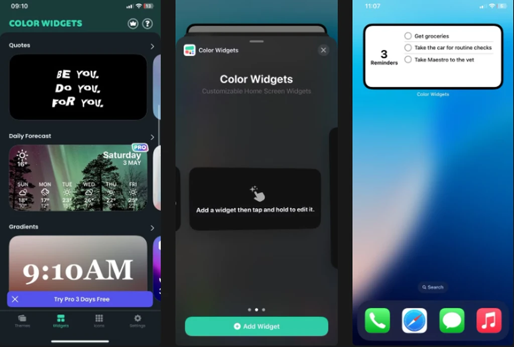 Color Widgets