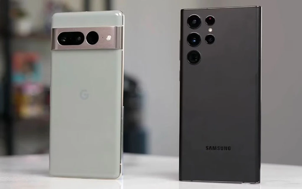 galaxy VS pixel