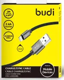 کابل شارژ کنفی USB به لایتنینگ بودی مدل DC206L20B-4