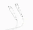 کابل شارژ سیلیکونی USB-C به USB-C بودی مدل DC237TT12W-0