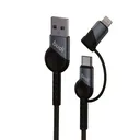 کابل شارژ کنفی USB به USB-C / لایتنینگ بودی مدل DC231TL10B-0