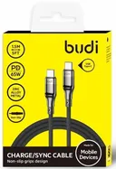 کابل شارژ کنفی ‌USB-C به ‌USB-C بودی مدل DC239TT15-1