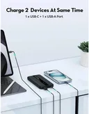 پاوربانک 22.5 وات راوپاور مدل RP-PB1236 PD Pioneer ظرفیت ۱۰۰۰۰ میلی‌آمپر-1
