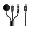 کابل شارژ ۳ کاره USB-C مک دودو مدل CA-4940-0