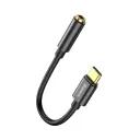 کابل USB-C به AUX باسئوس مدل Type-C Male to 3.5mm Female Adapter CATL54-0