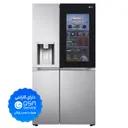 یخچال فریزر ساید بای ساید 28 فوت ال جی مدل X267CSHW - ساخت چین-0