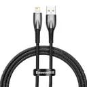 کابل شارژ 2 متری کنفی USB-A به لایتنینگ بیسوس مدل CADH000301-0
