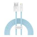 کابل شارژ 2 متری کنفی USB-A به لایتنینگ بیسوس مدل CALD000502-2