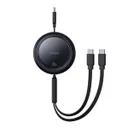کابل شارژ جمعشونده 1 متری USB-C به USB-C بیسوس مدل CB000124