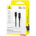 کابل شارژ 1 متری کنفی USB-C به USB-C بیسوس مدل CB000148-1