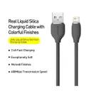 کابل شارژ 1.2 متری USB-A به لایتنینگ بیسوس مدل CAGD000001-1