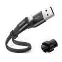 کابل شارژ 0.23 متری USB-A به USB-C بیسوس مدل CATMBJ-01-1