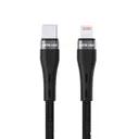 کابل شارژ 1 متری کنفی USB-C به لایتنینگ گرین لاین مدل GNBRUSCLG-0