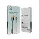 کابل شارژ 1 متری کنفی USB-A به لایتنینگ گرین لاین مدل GNTPTGHATL