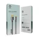 کابل شارژ 1 متری کنفی USB-A به Micro-USB گرین لاین مدل GNTPTGHATM-0