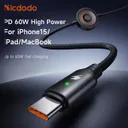 کابل شارژ 1.5 متری کنفی USB-C به USB-C و شارژر اپل واچ مک دودو مدل CA-258-2