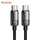 کابل شارژ 1.2 متری کنفی USB-C به USB-C مک دودو مدل CA-2840-0