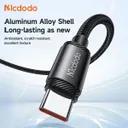 کابل شارژ 1.2 متری کنفی USB-C به USB-C مک دودو مدل CA-368-2