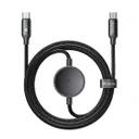 کابل شارژ 1.5 متری کنفی USB-C به USB-C و شارژر سامسونگ واچ مک دودو مدل CA-417